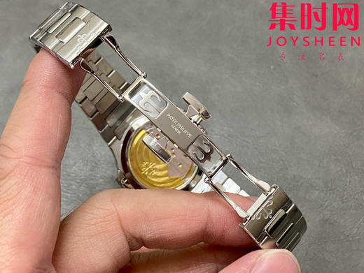 3K百达翡丽运动优雅系列 鹦鹉螺7118 水泥灰 女士腕表 324一体机 商品图7