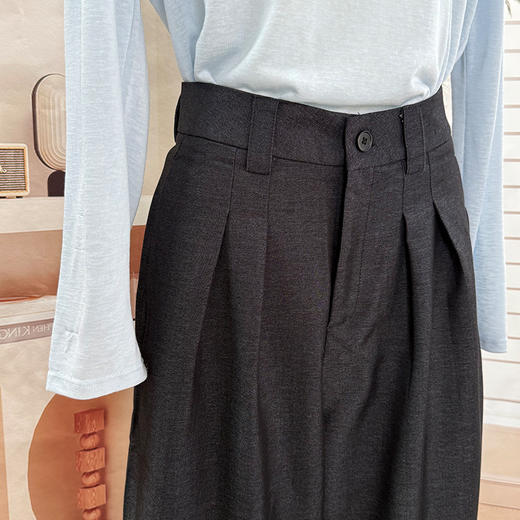 馥迦高级垂感宽松西装阔腿裤 商品图7