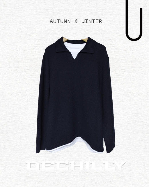 E533943269假两件针织衫 商品图4