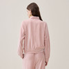 谜底立领卫衣开衫长袖2025年冬季新品裸粉色趣味拉链女254MV1672 商品缩略图2
