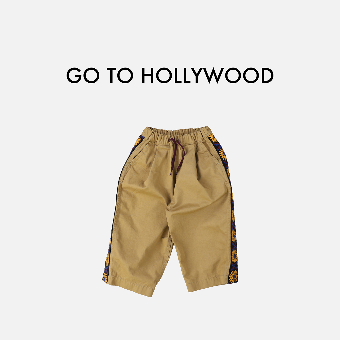 日本G2H童装 GO TO HOLLYWOOD 小雏菊休闲长裤