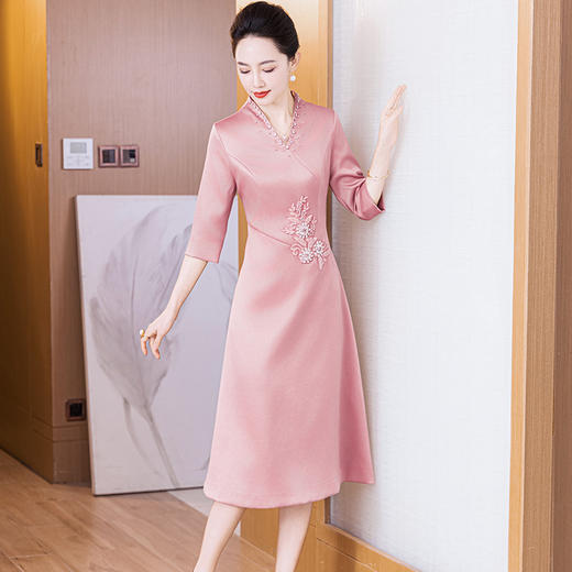 LC 2538礼服高贵妈妈装连衣裙 商品图3