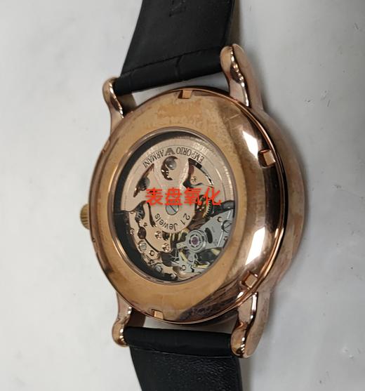 723763265065  EMPORIO ARMANI阿玛尼  时尚潮流镂空防水机械表皮带男表【瑕疵看图】 商品图5