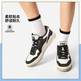 李宁男子2025春秋滑板鞋运动鞋休闲鞋板鞋AGCV207-2