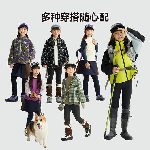 漫画家【芭比裤】儿童打底裤25秋冬女童高腰弹力吸汗透气打底裤 商品图3