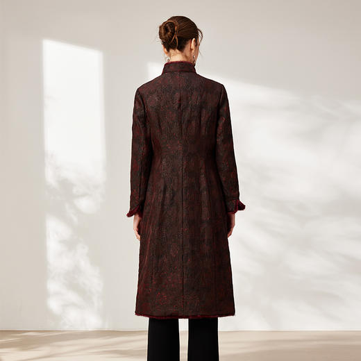 TANGYcollection2025冬季新品商场款中国风锦俗系列女棉服L254031 商品图2