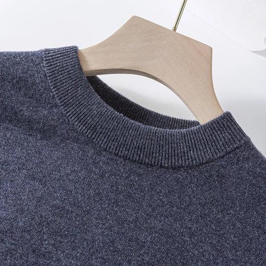 【100%绵羊毛 温暖加倍 柔滑不扎皮肤】耐尔男款万金油打底羊毛衫（W3066） 商品图2