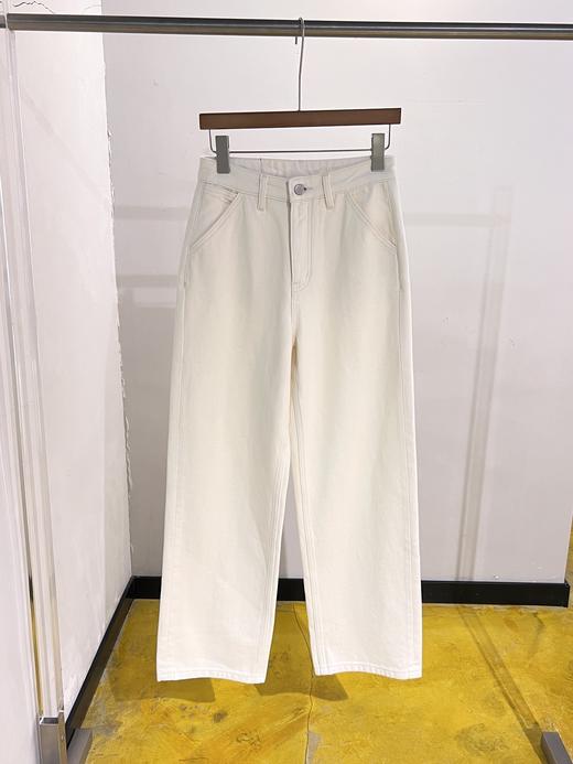 LP秋冬款白色牛仔裤 商品图0