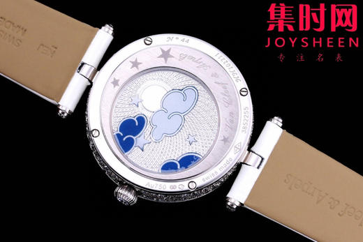 【侧面满钻】梵克雅宝新款诗意复杂功能系列 Lady Féerie女士石英腕表 象征喜悦与希望的仙子和芭蕾舞者 商品图4