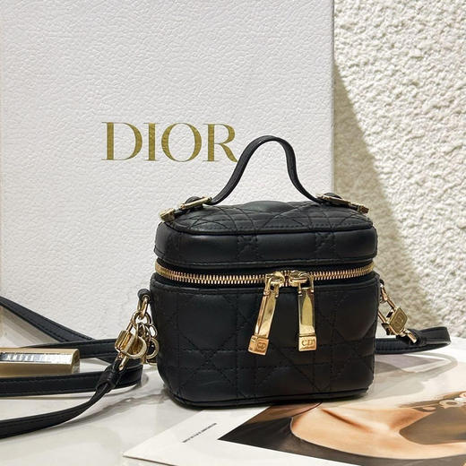 Dior mini 黑色 化妆 斜挎包 商品图0