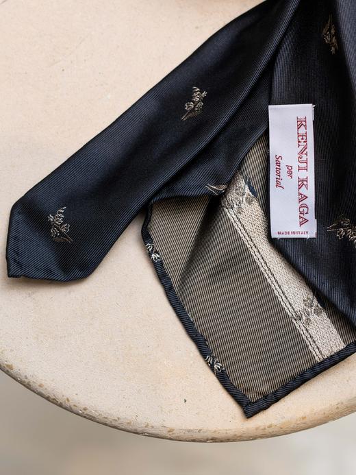 Kenji Kaga 七折无里衬领带 商品图2