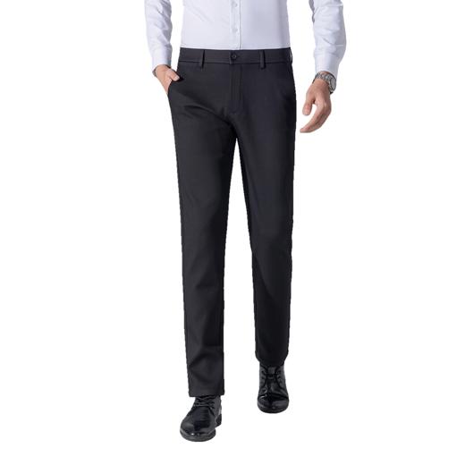 【混纺羊毛】罗蒙秋冬款休闲裤男士舒适百搭保暖上班通勤日常易打理男士长裤子 商品图7