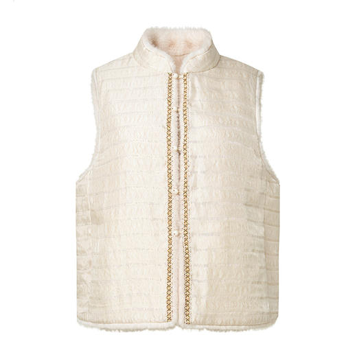 TANGYcollection2025冬季新品商场同款双面穿女士马夹L254021 商品图4