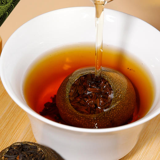 元正 柑红新会青柑皮红茶 云南滇红正宗江门青柑罐装自饮自己喝90g 商品图3