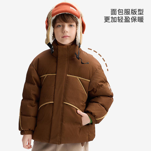 【MQD】【设计师系列】童装儿童羽绒服2025新款冬季男童加厚保暖外套 商品图2