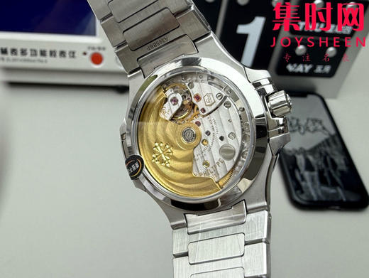 3K百达翡丽运动优雅系列 鹦鹉螺7118 白盘钻圈 女士腕表 324一体机 商品图8