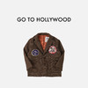 日本G2H童装 GO TO HOLLYWOOD 复古徽章格纹夹克 商品缩略图0