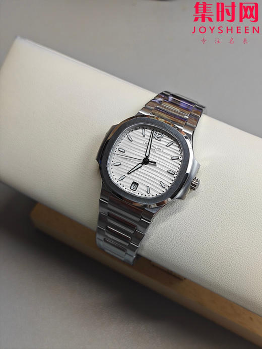 3K百达翡丽运动优雅系列 鹦鹉螺7118 白盘 女士腕表 324一体机 商品图3