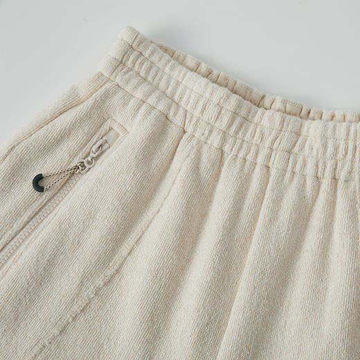 谜底束脚裤九分裤2025年冬季新品柔软亲肤运动休闲裤女254MK1677 商品图3