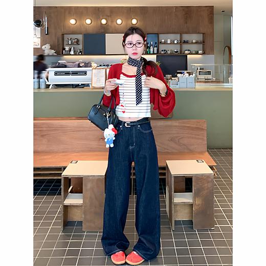 【110元任选2件】最后一波现货！红杏条纹背心 商品图3