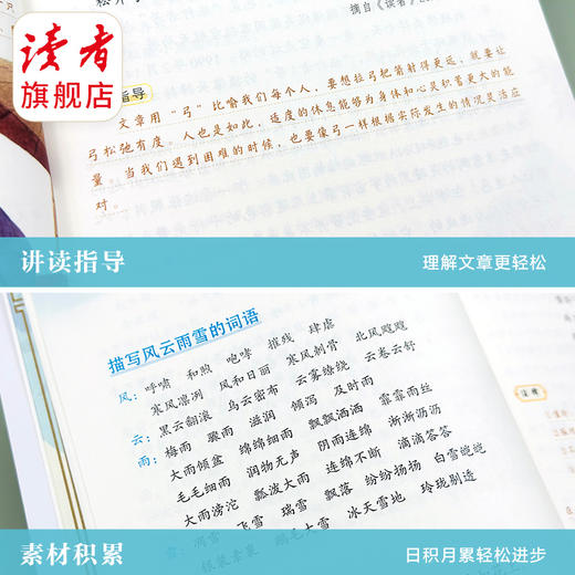 《读者·青少年阅读丛书》 读者·新阅读 语文分级阅读 年级自选（小学、初中、高中）  读者出版社 商品图2