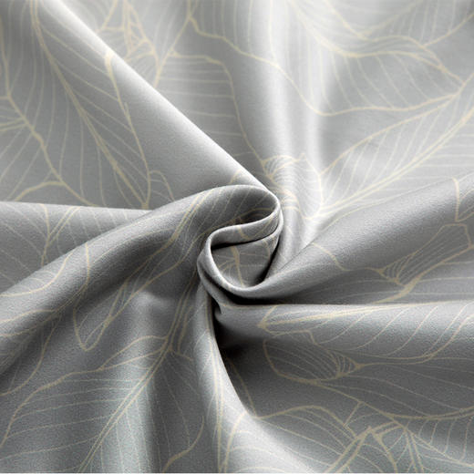 多喜爱 新绒棉磨绒床上用品四件套金叶知秋/月影芭蕉/粉墨诗韵/fx 商品图10