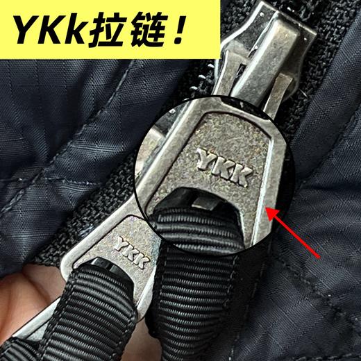 羽绒拼色夹克背心（蕾姐蓝色M黑色S参考） 商品图14