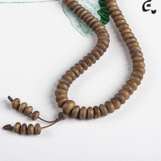 xy0650，沉香算盘珠项链手链 商品图1