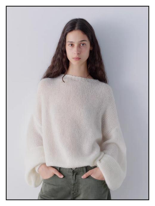 shyshystill/shy202412018/羊毛马海毛针织衫 商品图0