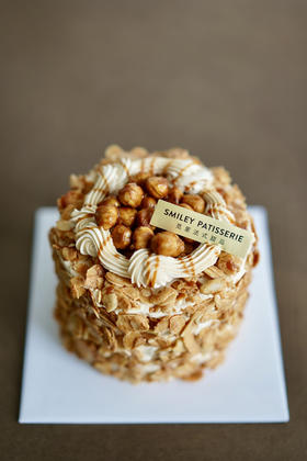 调味奶油蛋糕 | 可可胚焦糖奶油伯爵茶奶冻焦糖坚果 -海盐焦糖榛子