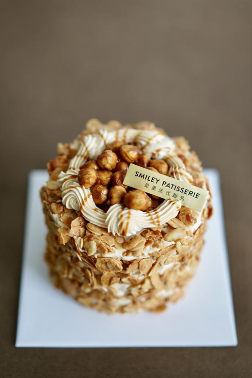 调味奶油蛋糕 | 可可胚焦糖奶油伯爵茶奶冻焦糖坚果 -海盐焦糖榛子 商品图0