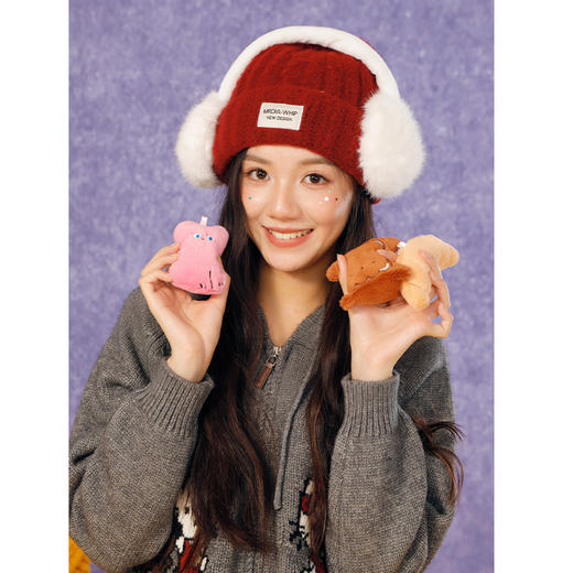 可爱毛绒儿童上学暖手神器暖宝宝手握暖手宝-纪念日百货门店同款166094545 商品图1