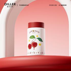 迪乐贝尔保温杯樱桃系列女生高颜值新款水杯学生上学水壶可爱（规格自选）