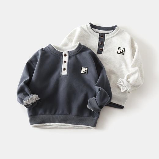 【69元起2件】【专柜品质】2025秋冬季新款儿童韩版卫衣 针织绵柔软耐磨卫衣 商品图0