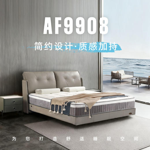 AF9908真皮床架 商品图0