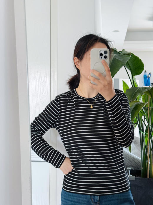 吐血推荐-体感爆舒服！天丝薄羊毛T恤打底衫【包邮+三天无理由退换】 商品图3