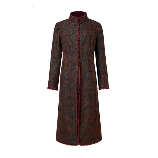 TANGYcollection2025冬季新品商场款中国风锦俗系列女棉服L254031 商品图4