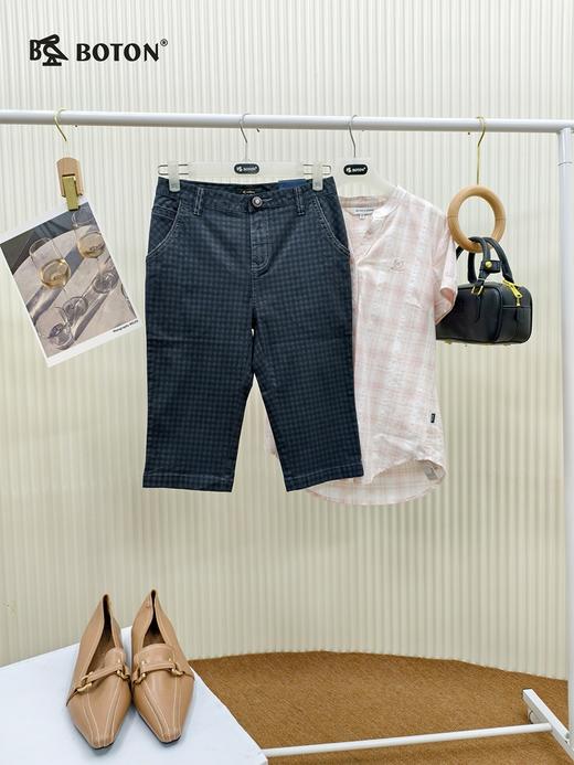 【第2件半价！尾货清仓不退换】波顿女士休闲中裤LE383 商品图2