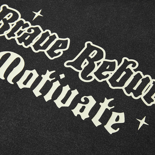 gxg.jeans男装 深灰色字母印花复古宽松连帽卫衣男士 25年冬热卖 商品图3