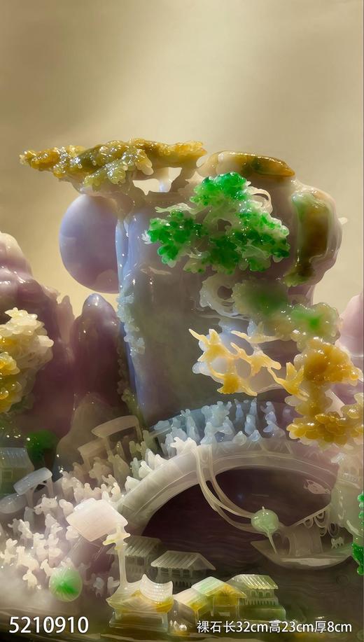 清明上河图翡翠摆件【5210910】具体价格微信咨询 商品图5