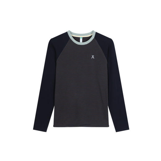 【品牌特惠】ACMEITEM爱棵米 拼色抓绒长袖T恤GAG3340393G 商品图4