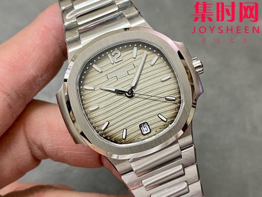 3K百达翡丽运动优雅系列 鹦鹉螺7118 水泥灰 女士腕表 324一体机 商品图1