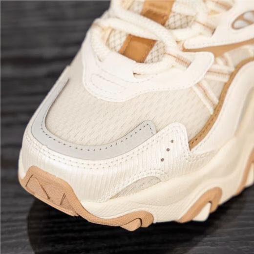 李宁女子2025秋季透气老爹鞋休闲鞋AGCV044-6 商品图4