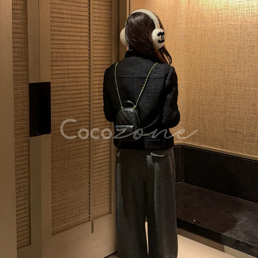 COCO ZONE 刘一一“温蒂”复古立领简约扣子外套 CD2A2640 商品图1