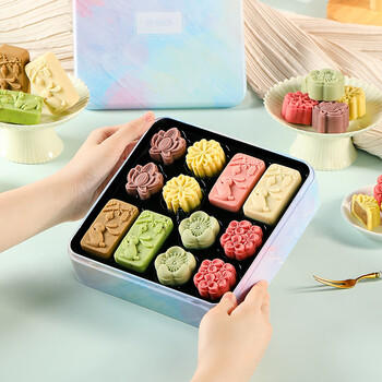 悠享时（YOTIME）糕点心礼盒364g中式糕点杭州礼物下午茶点休闲零食礼品伴手礼 /休闲食品 /中式糕点 /中式糕点礼盒 商品图4