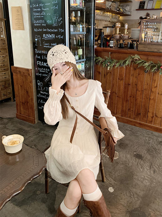 【189元任选2件】最后一波现货！法式蕾丝边连衣裙 商品图11