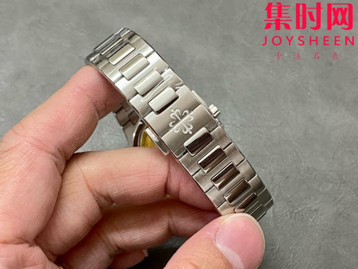 3K百达翡丽运动优雅系列 鹦鹉螺7118 水泥灰 女士腕表 324一体机 商品图8