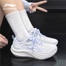 李宁女子2025春秋跑步鞋回弹减震运动鞋ARPV004-1