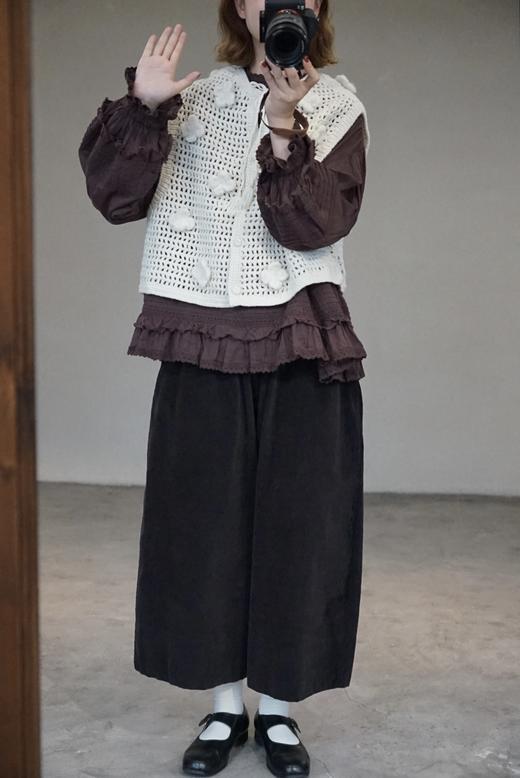 Tumugu 羊毛针织背心(2色可选) 商品图6