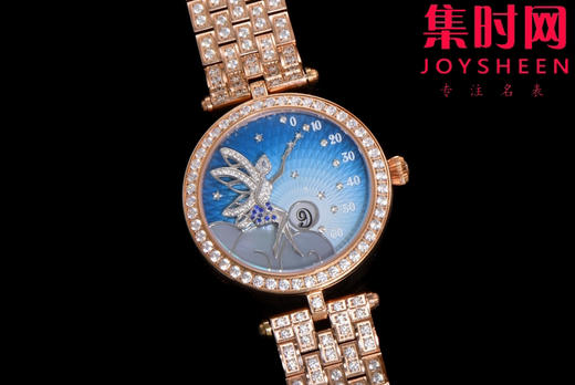 梵克雅宝新款诗意复杂功能系列 Lady Féerie女士石英腕表 象征喜悦与希望的仙子和芭蕾舞者 商品图1